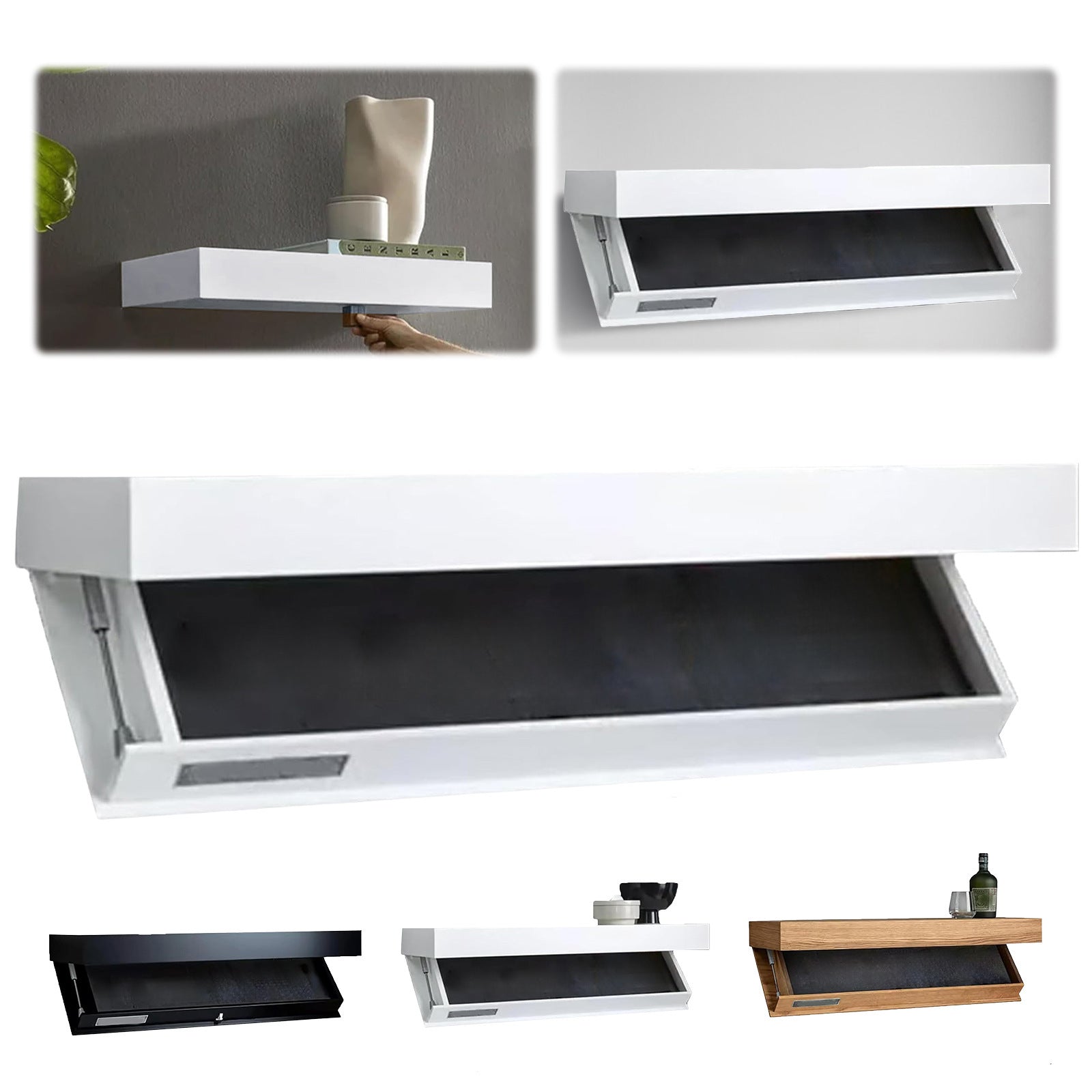 The Artisan Floating Concealment Shelf