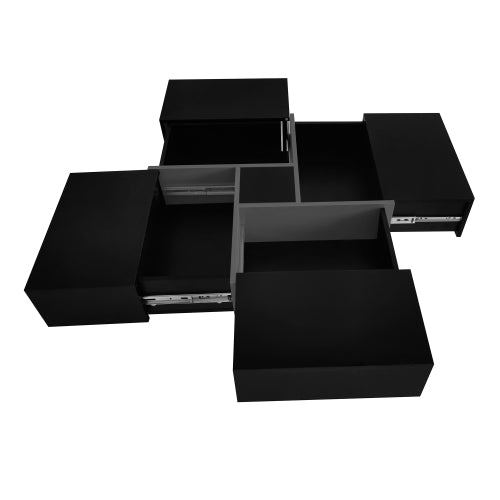 The Obsidian Square Concealment Coffee Table