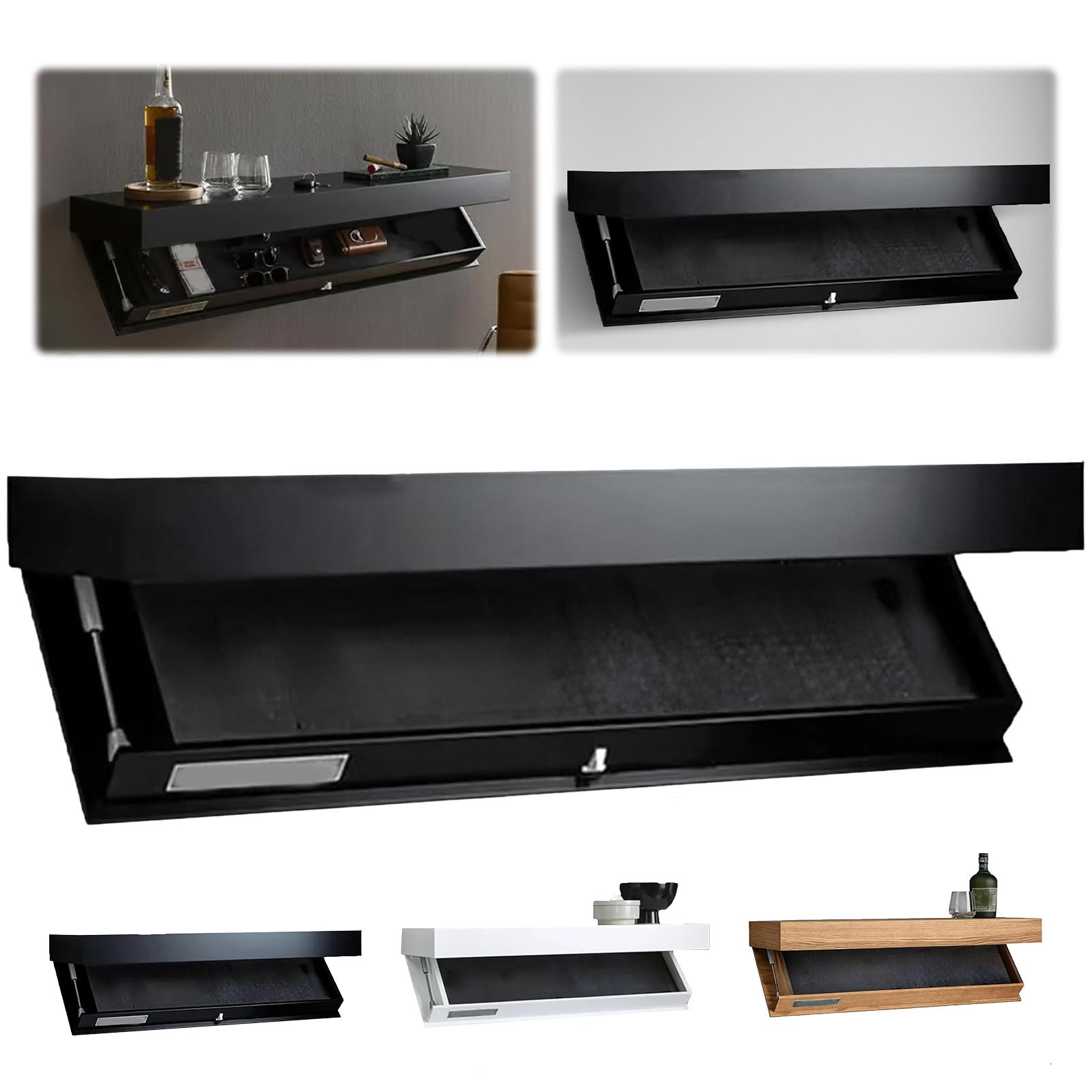 The Artisan Floating Concealment Shelf